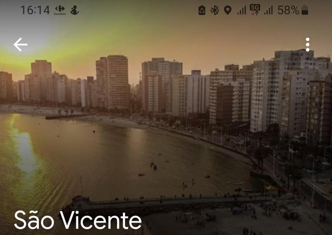 Apartamento Completo Em Sao Vicente São Vicente 外观 照片